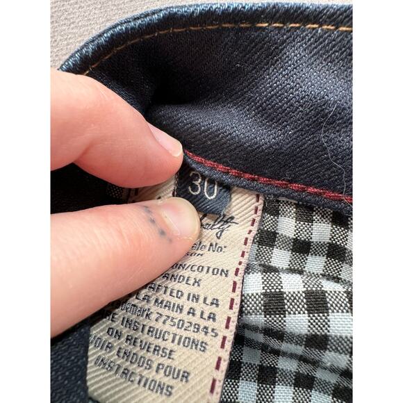 Cult of Individuality Bohemi Boot Cut Jeans Womens Size 30 distressed tall 33”L - Picture 4 of 16